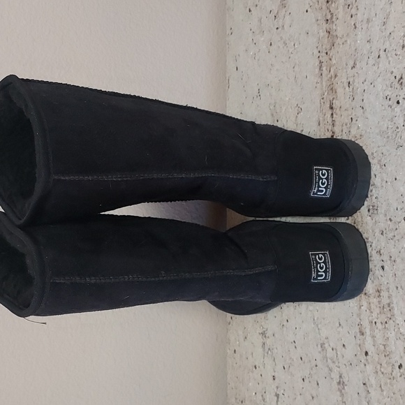 NEW- Merino Craft UGG Boots. UNISEX-Size-13 UK USA:11, Black. - Picture 2 of 10